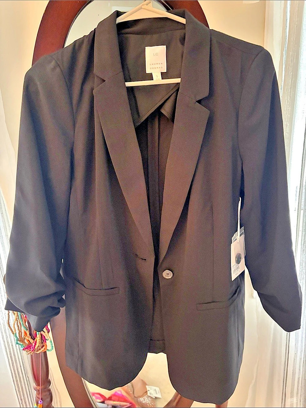 LC Lauren Conrad Black Blazer NWT